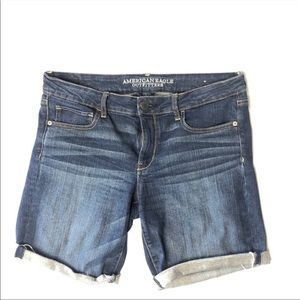 American Eagle skinny Bermuda shorts stretch 14